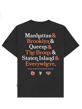 New York or Nowhere Knicks Playoff 2026 6th Borough T-shirt